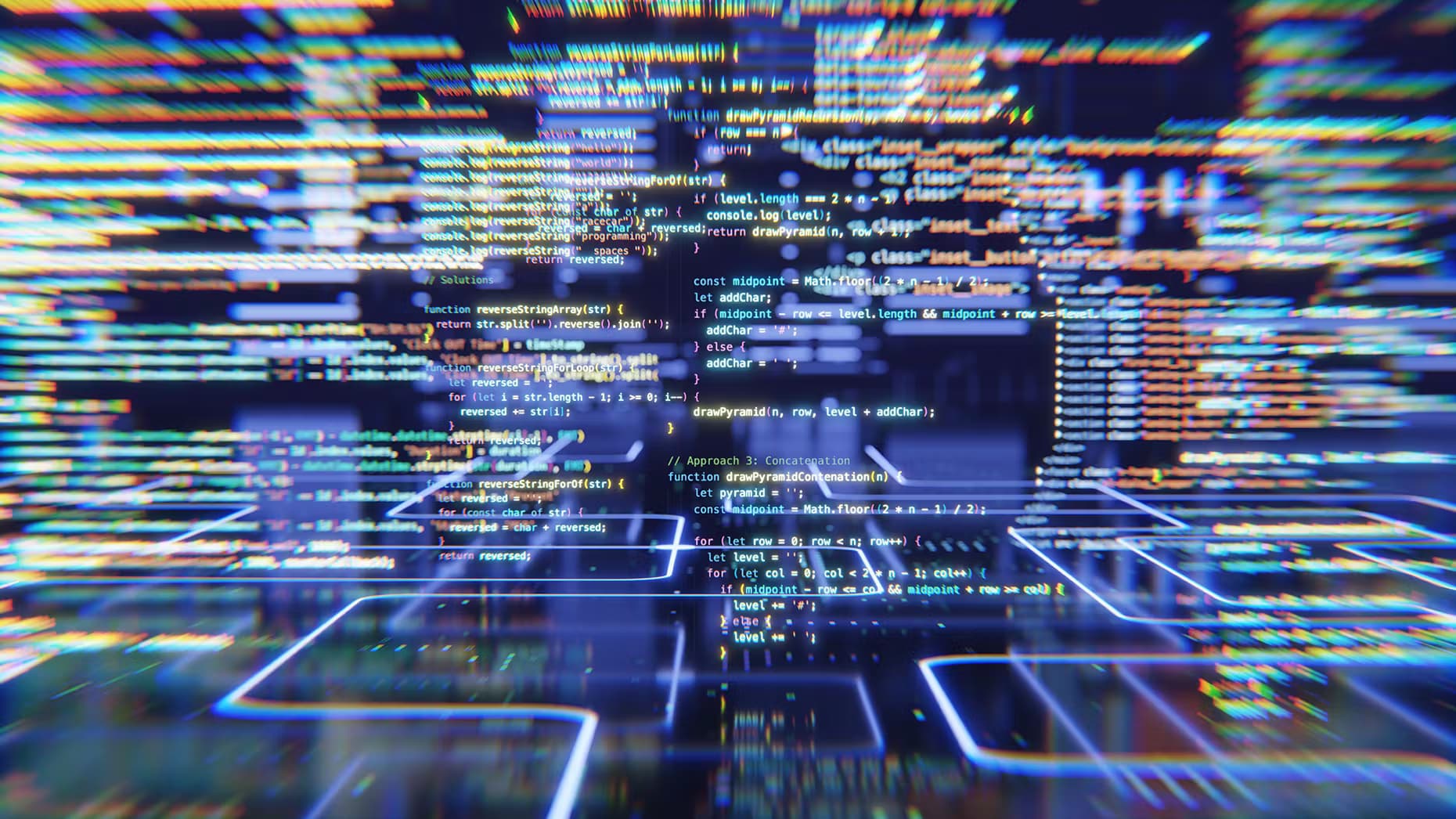 Code displayed on a computer screen